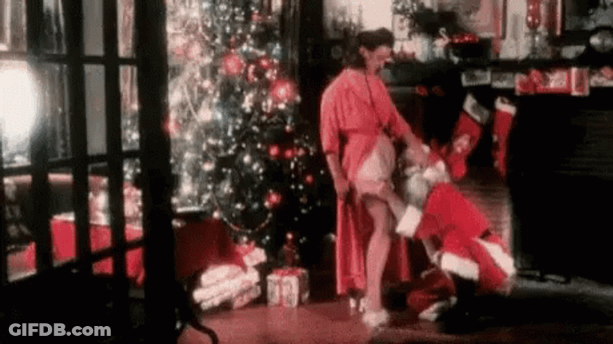 Bad Santa Act GIF