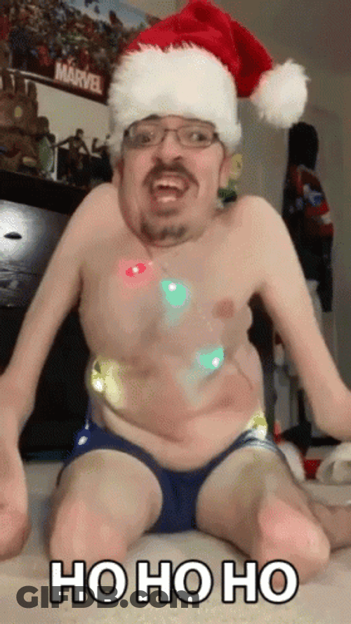Bad Santa Ho Ho Ho GIF