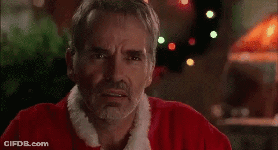 Bad Santa Merry Christmas GIF