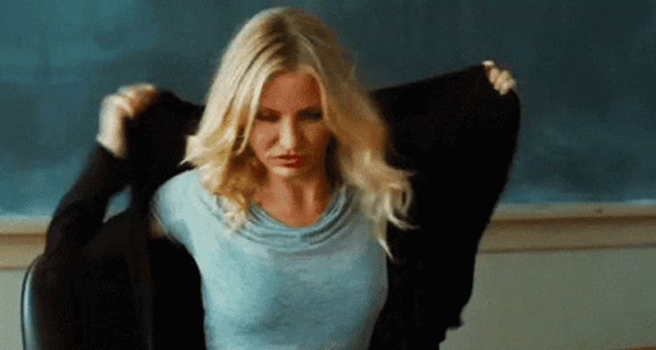 Bad Teacher Cameron Diaz GIF