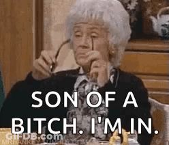 Badass Granny GIF