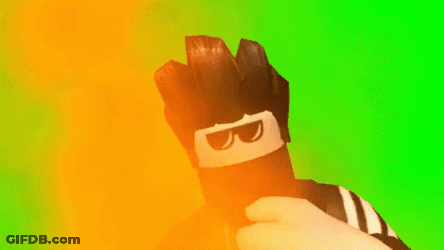 Badass Roblox Red Uno Reverse Card GIF