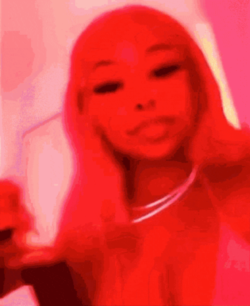 Baddie Red Led GIF