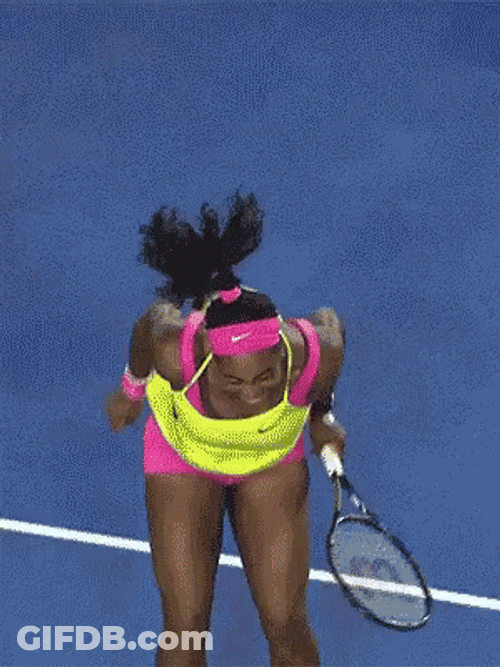 Badminton Player Jumping For Joy GIF