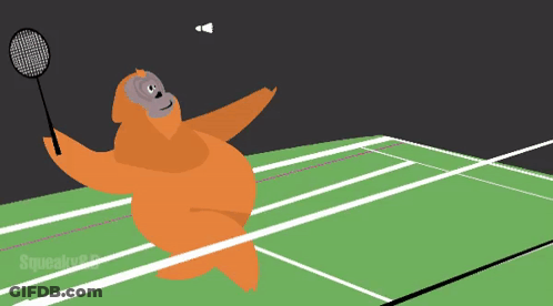 Badminton Squeakyandb GIF