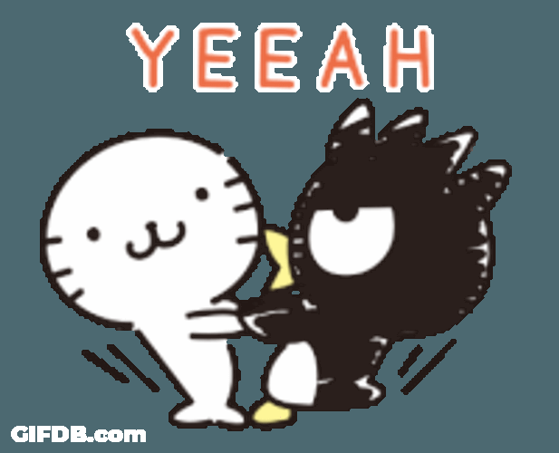 Badtz Maru Hana Maru Sticker GIF