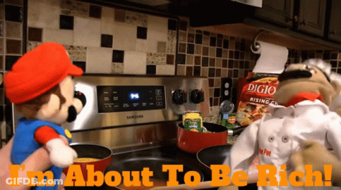 Bag Of Digio Rising Flour On Counter GIF
