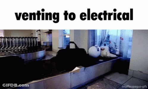 Bag On Conveyor Belt Venting To Electrical GIF