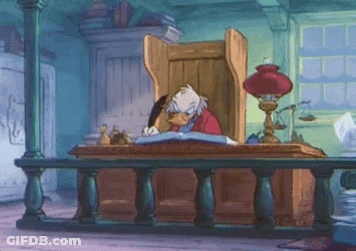 Bah Humbug Annoyed Disney Scrooge McDuck GIF