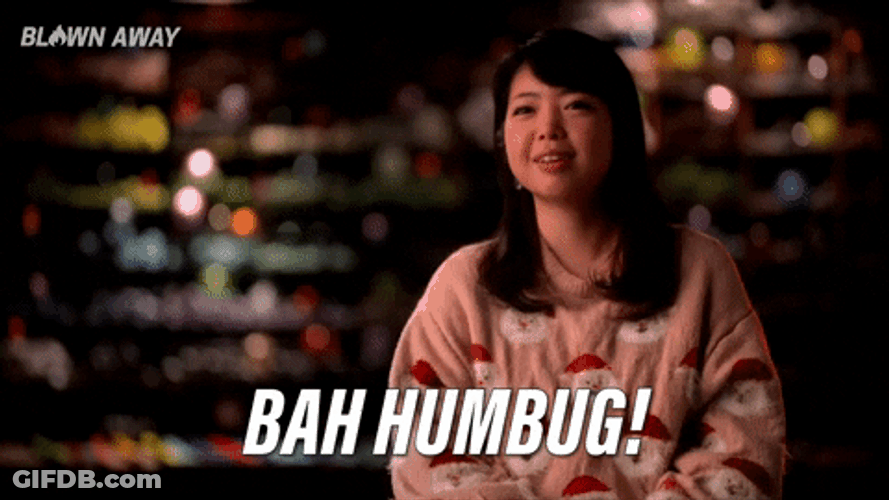 Bah Humbug Reality Tv Show Blown Away GIF