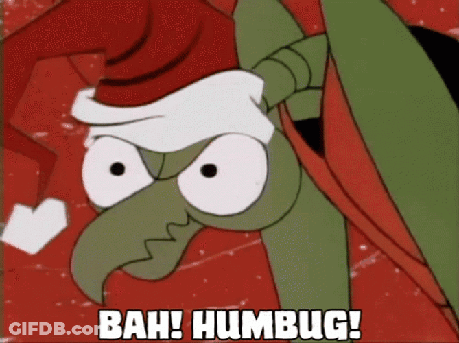 Bah Humbug Space Ghost Zorak GIF