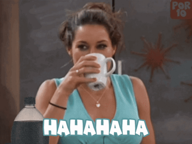 Bahahaha Elisa Slater Choking Laugh GIF