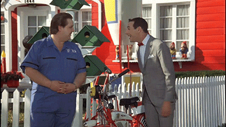 Bahahaha Peewee Rolling On Floor Laughing GIF