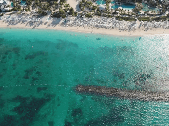 Bahamas Aerial Shot GIF