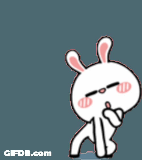 Bailando Dancing White Rabbit Shaky Legs GIF