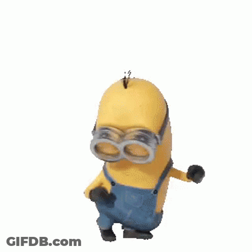 Bailando Minion Dancing GIF