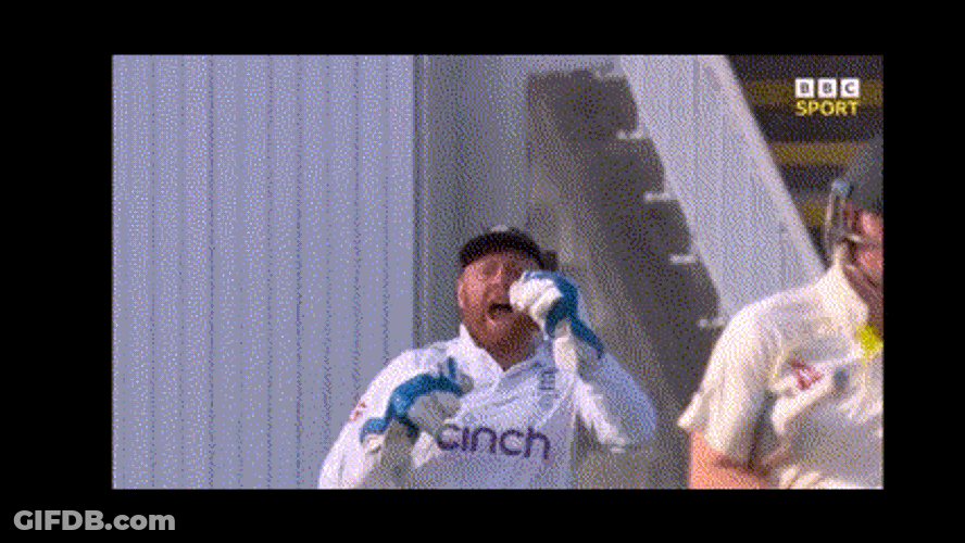 Bairstow Fistpump Cricket Ashes Dance GIF