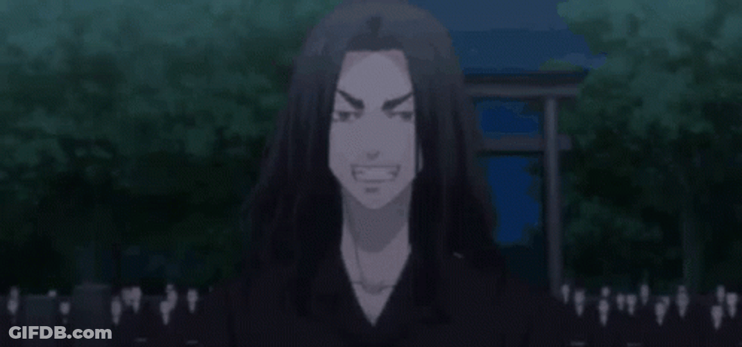Baji Talking On The Shrine GIF