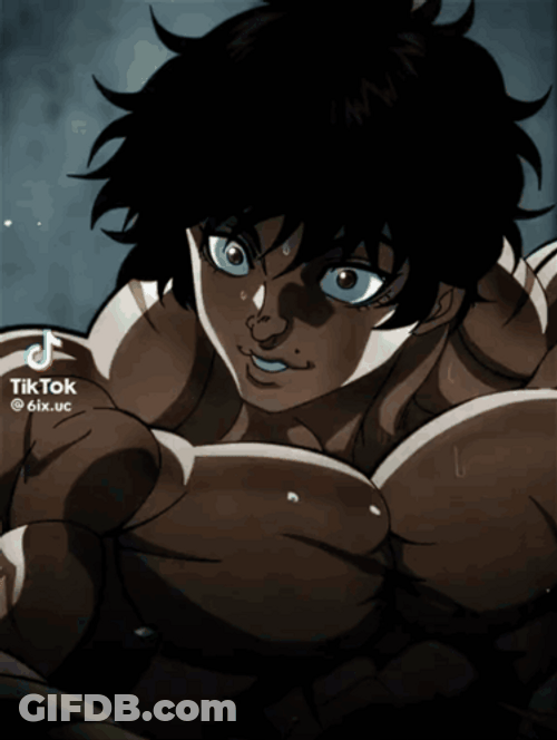 Baki Hanma Edits GIF