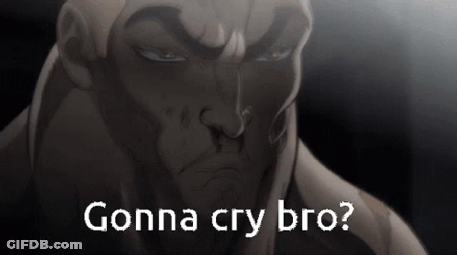 Baki Hanma Gonna Cry Bro GIF