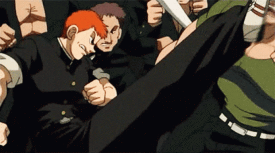 Baki Hanma Street Fight GIF