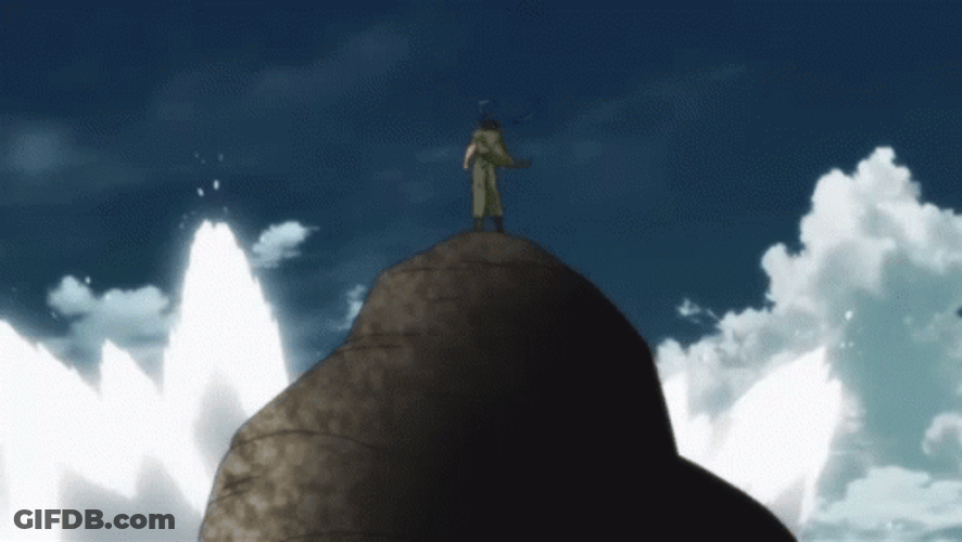 Baki Hanma Up Hill GIF