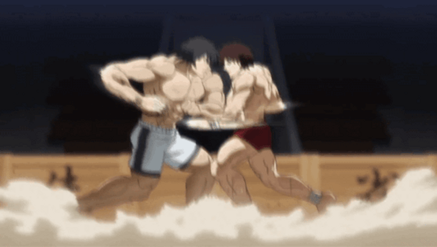 Baki Hanma Vs Kengan GIF
