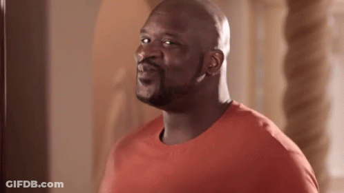 Bald Bearded Man In Red Shirt GIF