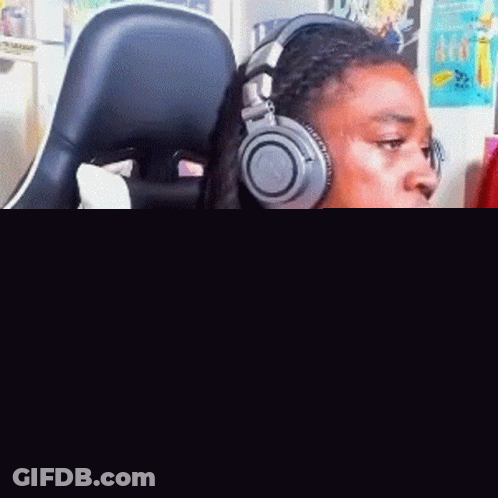 Bald Bearded Man Making Funny Face GIF