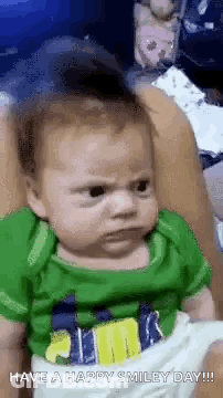 Bald Bearded Man Smiling In Tank Top GIF
