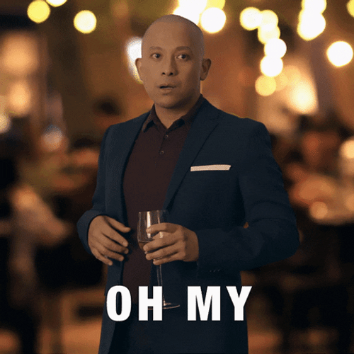 Bald Guy Saying Oh My GIF