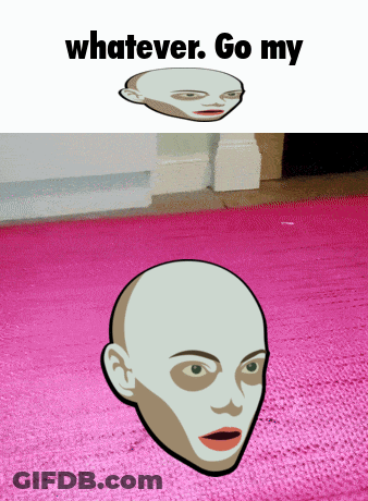 Bald Head Whatever Go My GIF