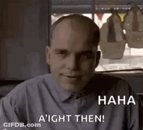 Bald Man At Window I'll Be Home Soon Honey GIF