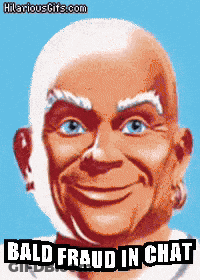 Bald Man Bald Fraud GIF
