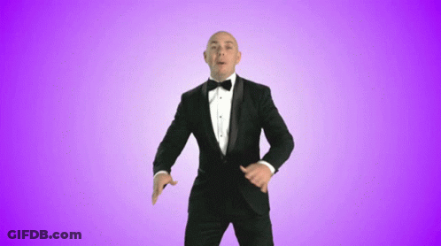 Bald Man Dancing In Tuxedo GIF