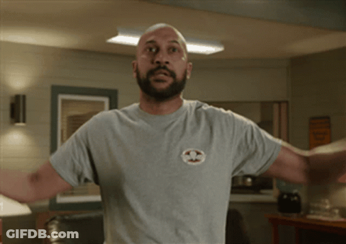 Bald Man Frustration GIF