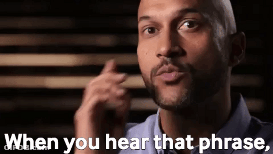 Bald Man Hearing Phrasing GIF
