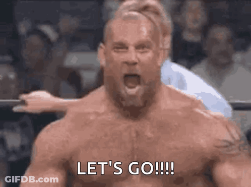 Bald Man In Black Jacket With Addiction Patch GIF