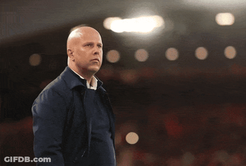 Bald Man In Blue Jacket In Front Of Sa Mu Sign GIF