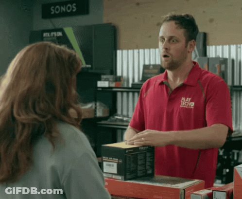 Bald Man In Blue Uniform Says I'm Only Gonna Tell You This One Time GIF