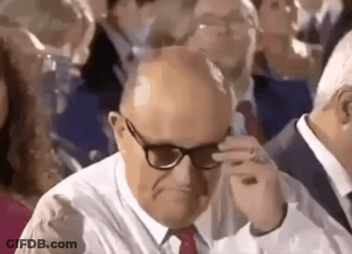 Bald Man In Glasses And Tie GIF
