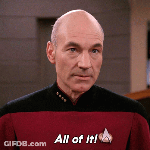 Bald Man In Red Uniform Saying All Of It GIF