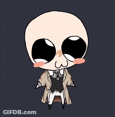 Bald Man In Suit And Tie Cartoon GIF