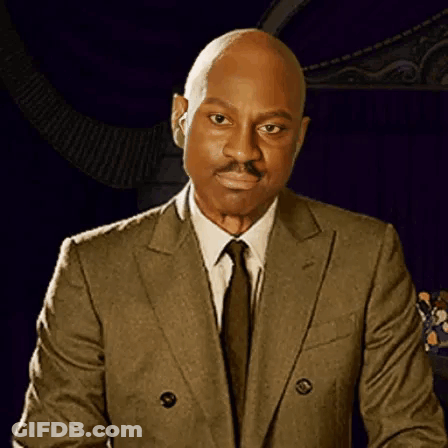 Bald Man In Suit And Tie GIF