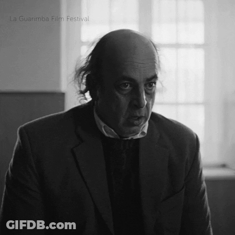 Bald Man In Suit At La Guarimba Film Festival GIF