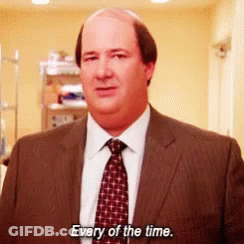 Bald Man In Suit Saying Every Of The Time GIF