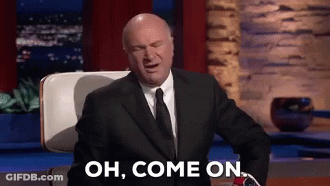 Bald Man In Suit Saying Oh Come On GIF
