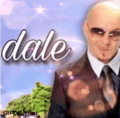 Bald Man In Suit With Dale GIF