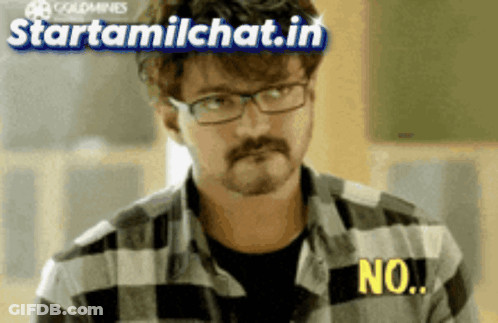 Bald Man In Tank Top Says Say What In Gym GIF