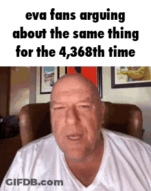 Bald Man In White Shirt Talking Same Thing 4,368Th Time GIF